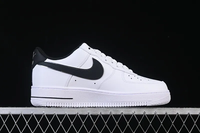 All categories Nk Air Force 1 Air Force series Nk Air Force 1 Low Air Force low-top Nike Air Force 1'07 Low black and silver small hook Air Force 1 low-top casual sneakers ZH0316-109